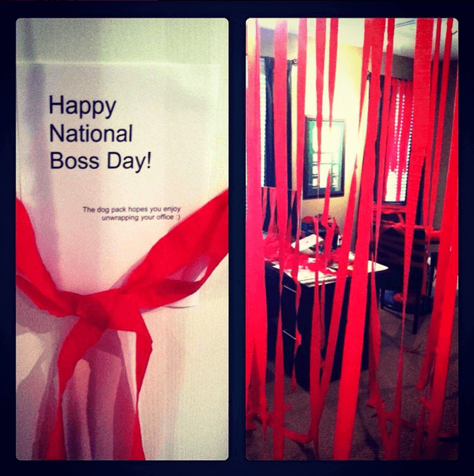 National Boss Day buy-in